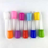 Zestaw pipet 5 ml z miarką (10*1szt) 10 kolorów