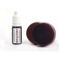 Pigment do mydła NIEMIGRUJĄCY Brązowy, 10ml