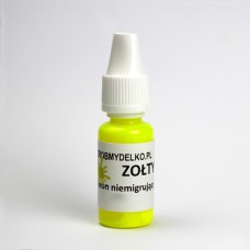 Pigment do mydła NIEMIGRUJĄCY NEON Żółty, 30ml