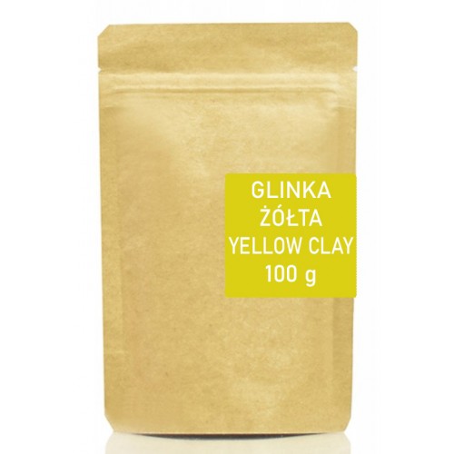 Glinka żółta naturalna 100g
