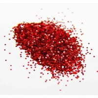 Brokat normal 0,4mm czerwony 