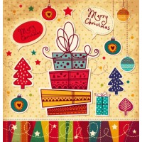 Etykiety (zawieszki) zestaw 30szt 3.8*3.8cm (format A4), DB35