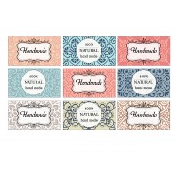 Naklejka dekoracyjna NK197, 12 szt