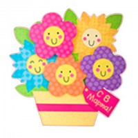 Naklejka dekoracyjna NK205, 16 szt.