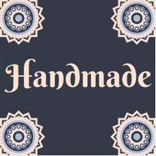 Naklejka dekoracyjna NK254 Hand Made, 20szt.