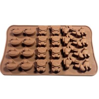 Forma silikonowa Czekoladki-zwierzęta