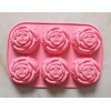 Forma silikonowa na babeczki do mydeł do odlewów Róży