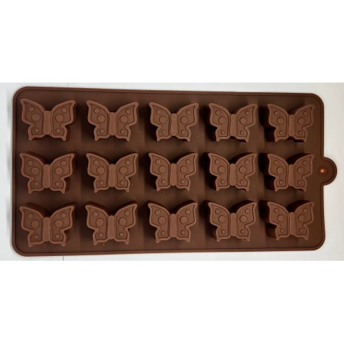 Foremka silikonowa do insertów lodu cukierek Motyle SL25