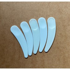 Szpatułki kosmetyczne białe, 5szt