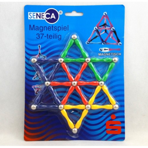 Kreatywna zabawka układanka magnetyczna 37 el 